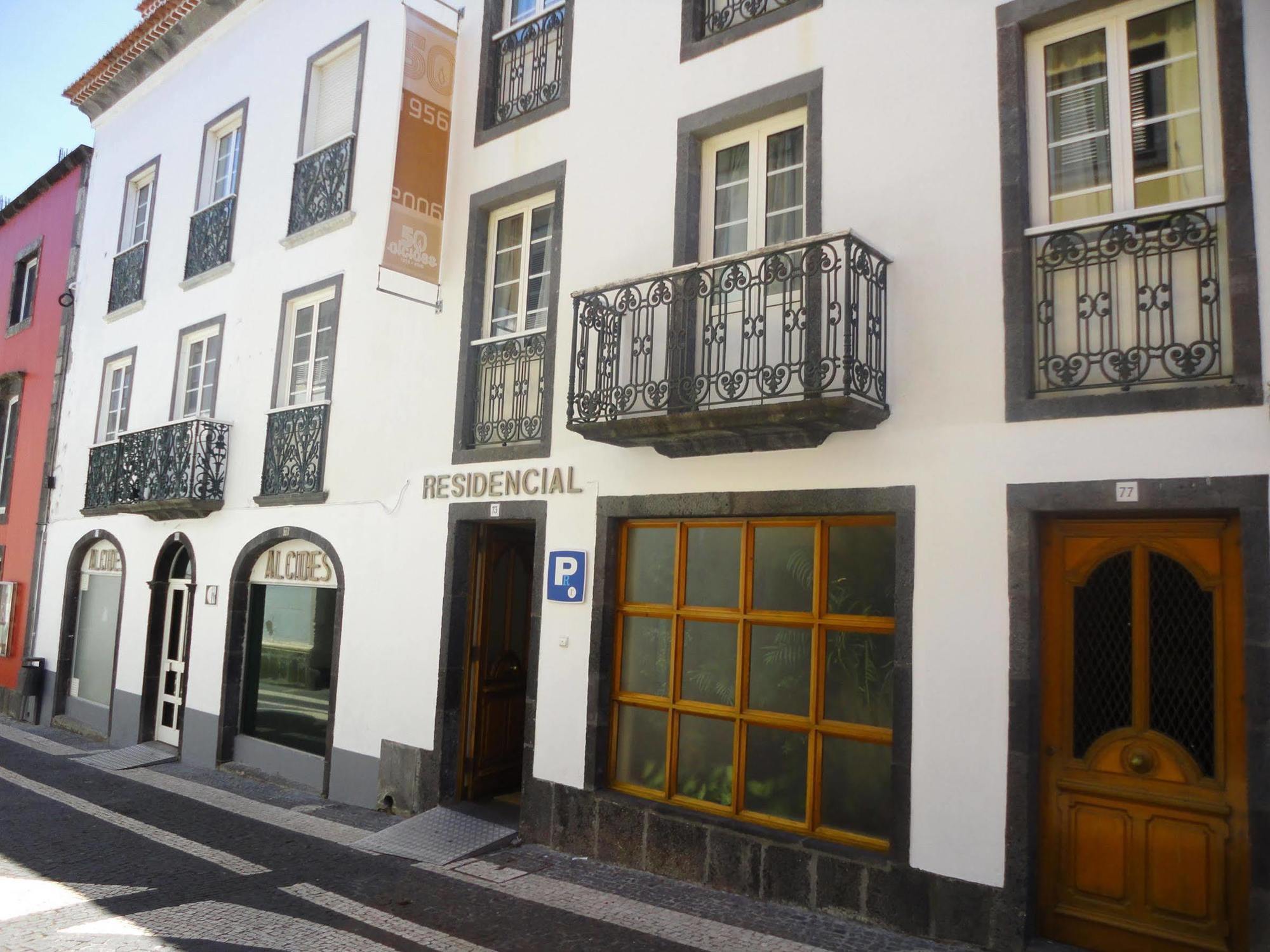 Hotel Alcides Ponta Delgada Exterior foto